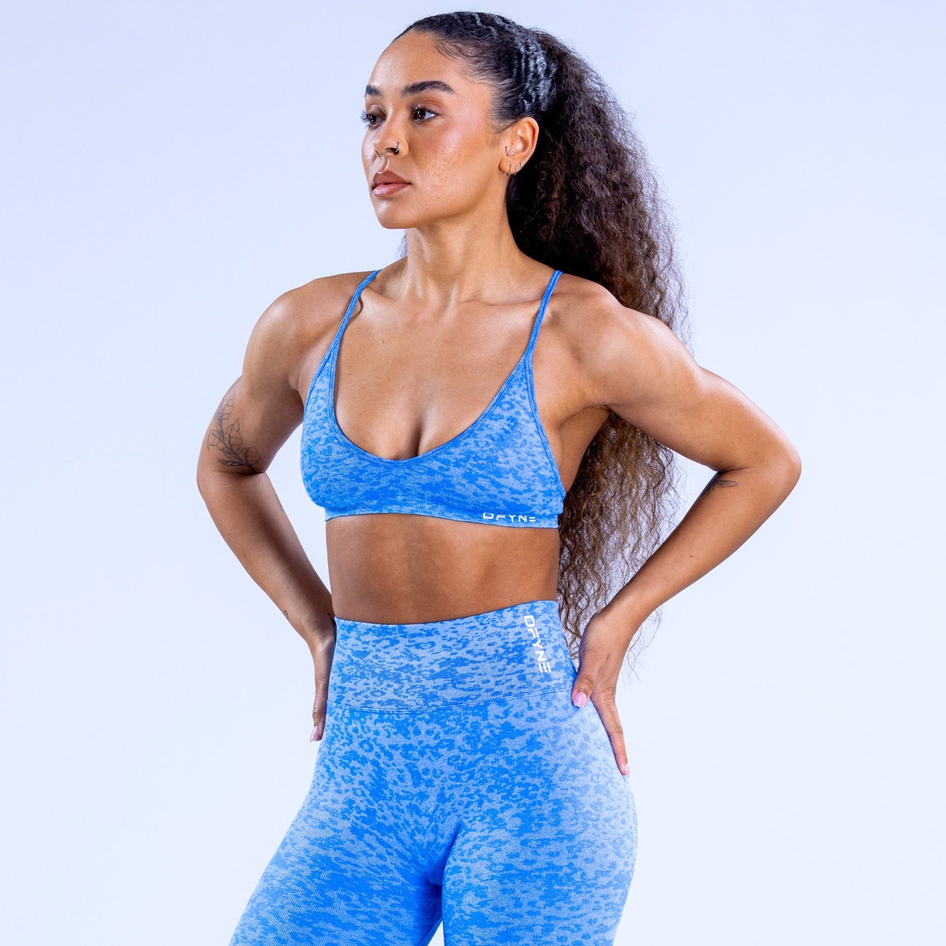 DFYNE Revive Sports BH Dame Blå | ZW0821436