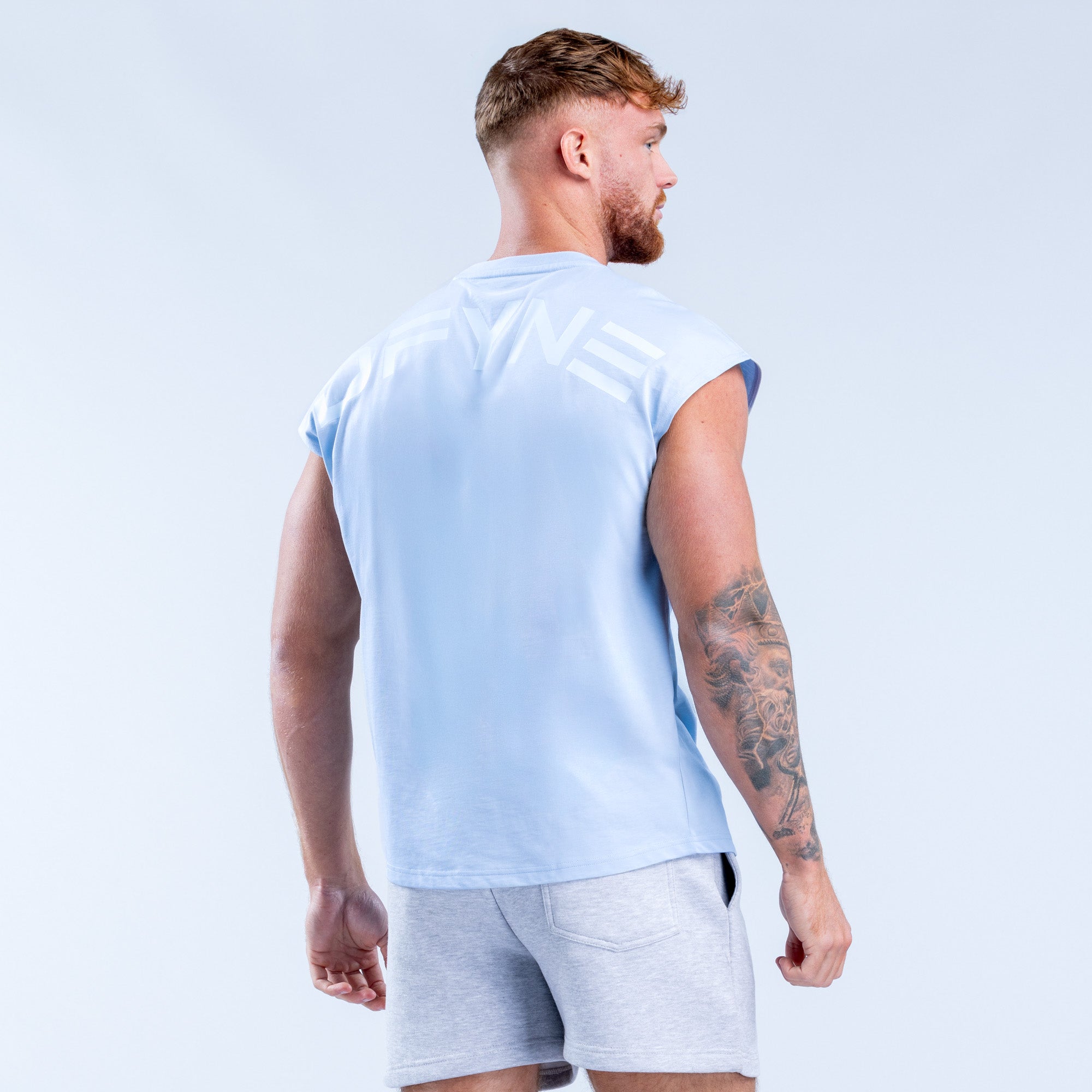 DFYNE Signature Tank Top Herre Blå | VD4972618
