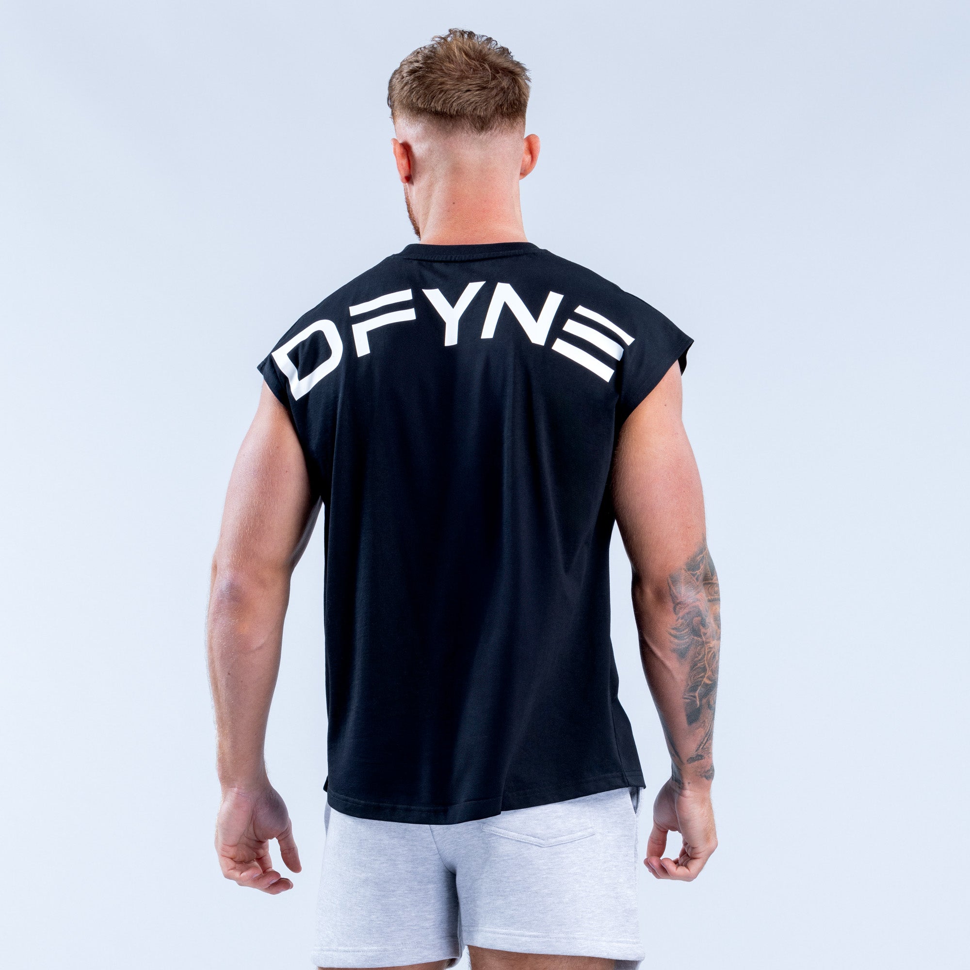 DFYNE Signature Tank Top Herre Sort | IK0925643