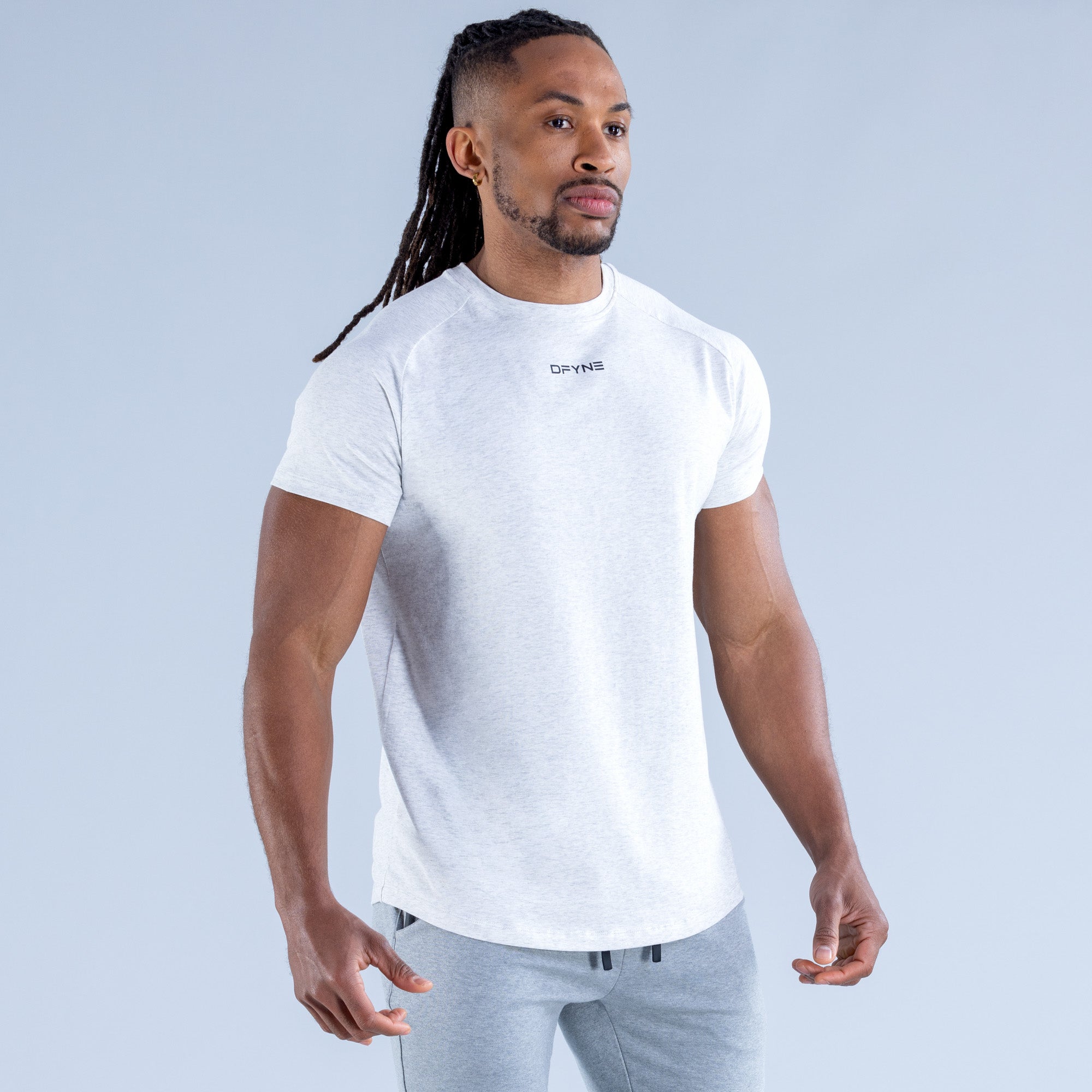 DFYNE Stealth T-Shirt Herre Grå | NU1026934