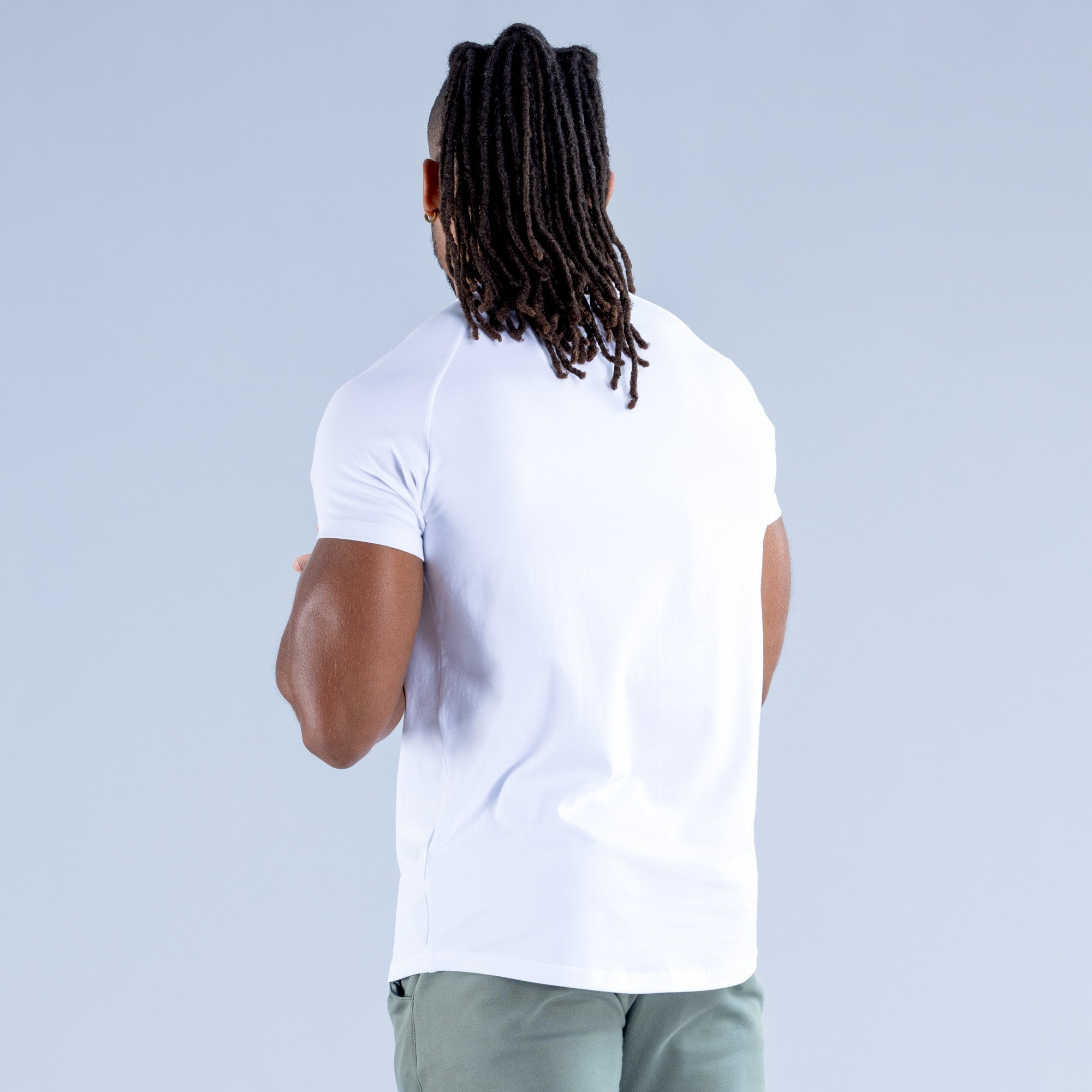 DFYNE Stealth T-Shirt Herre Hvide | RS0692378