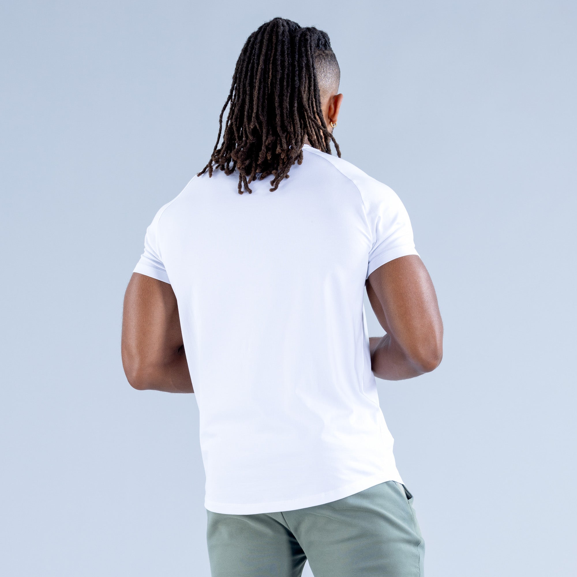 DFYNE Stealth T-Shirt Herre Hvide | RS0692378