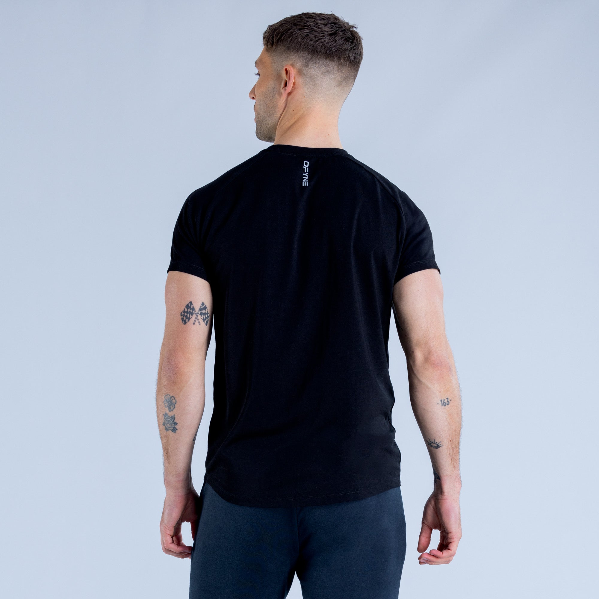 DFYNE Stealth T-Shirt Herre Sort | JF9528374