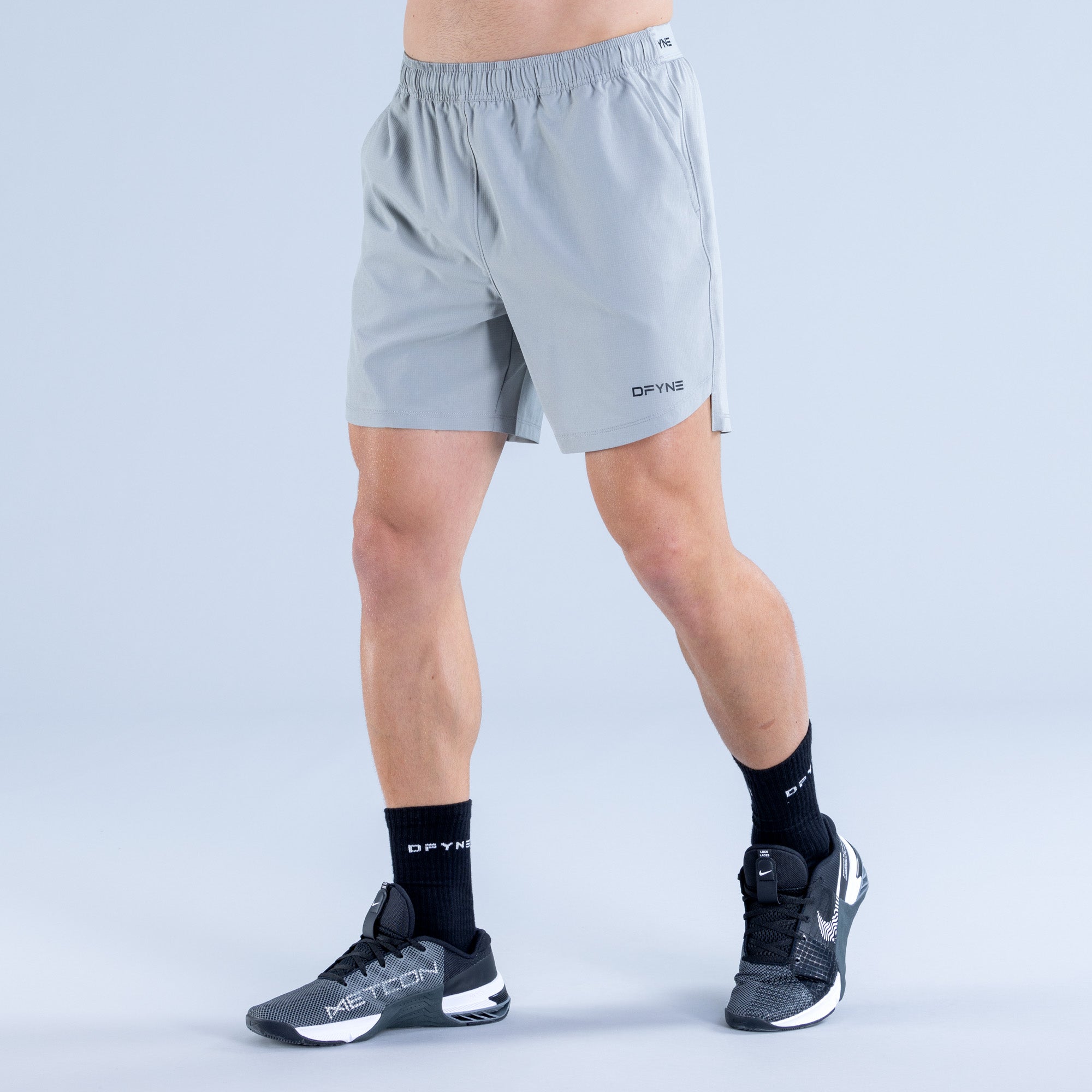 DFYNE Stealth Training Shorts Herre Grå | MS6234570