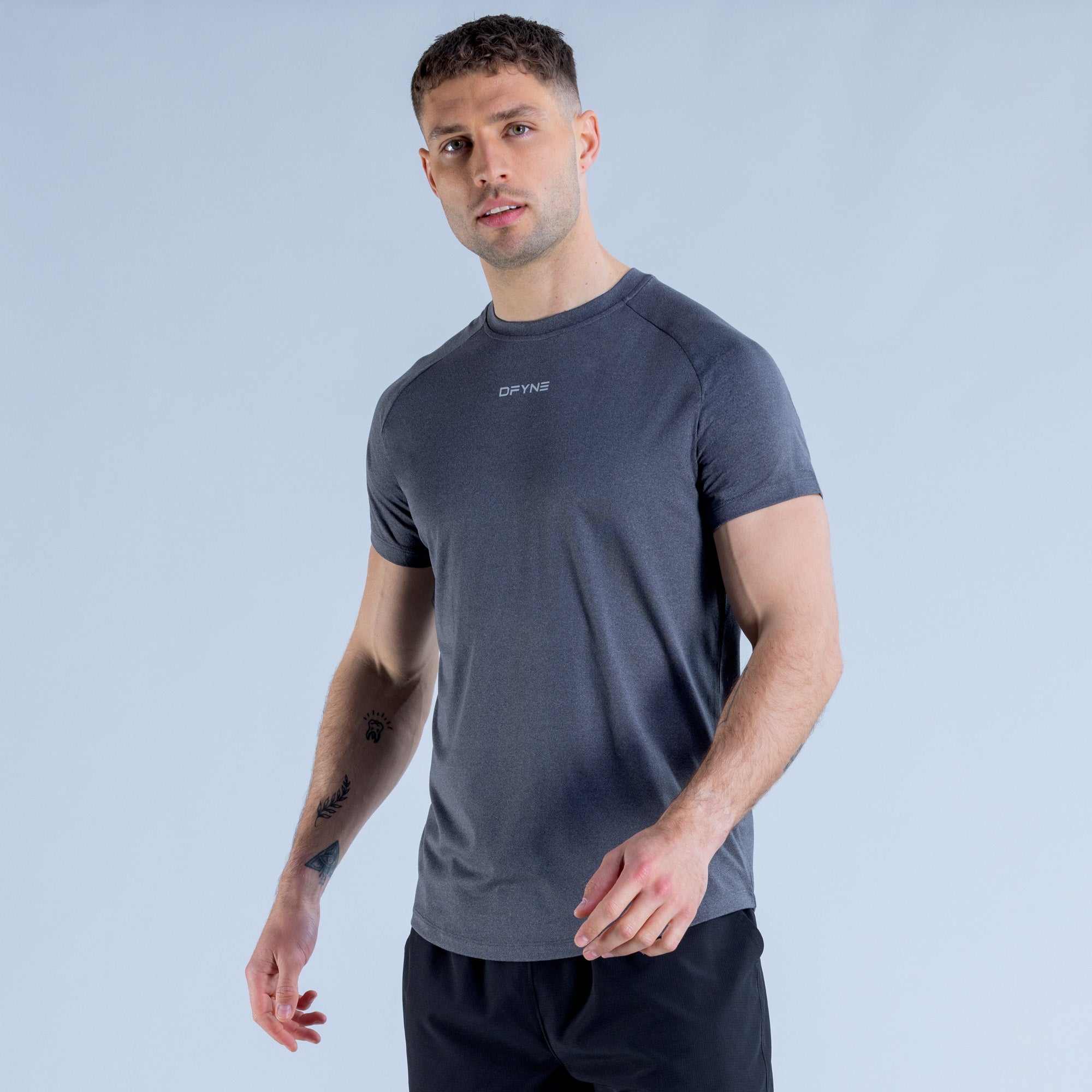 DFYNE Stealth Training T-Shirt Herre Sort | RV2317560