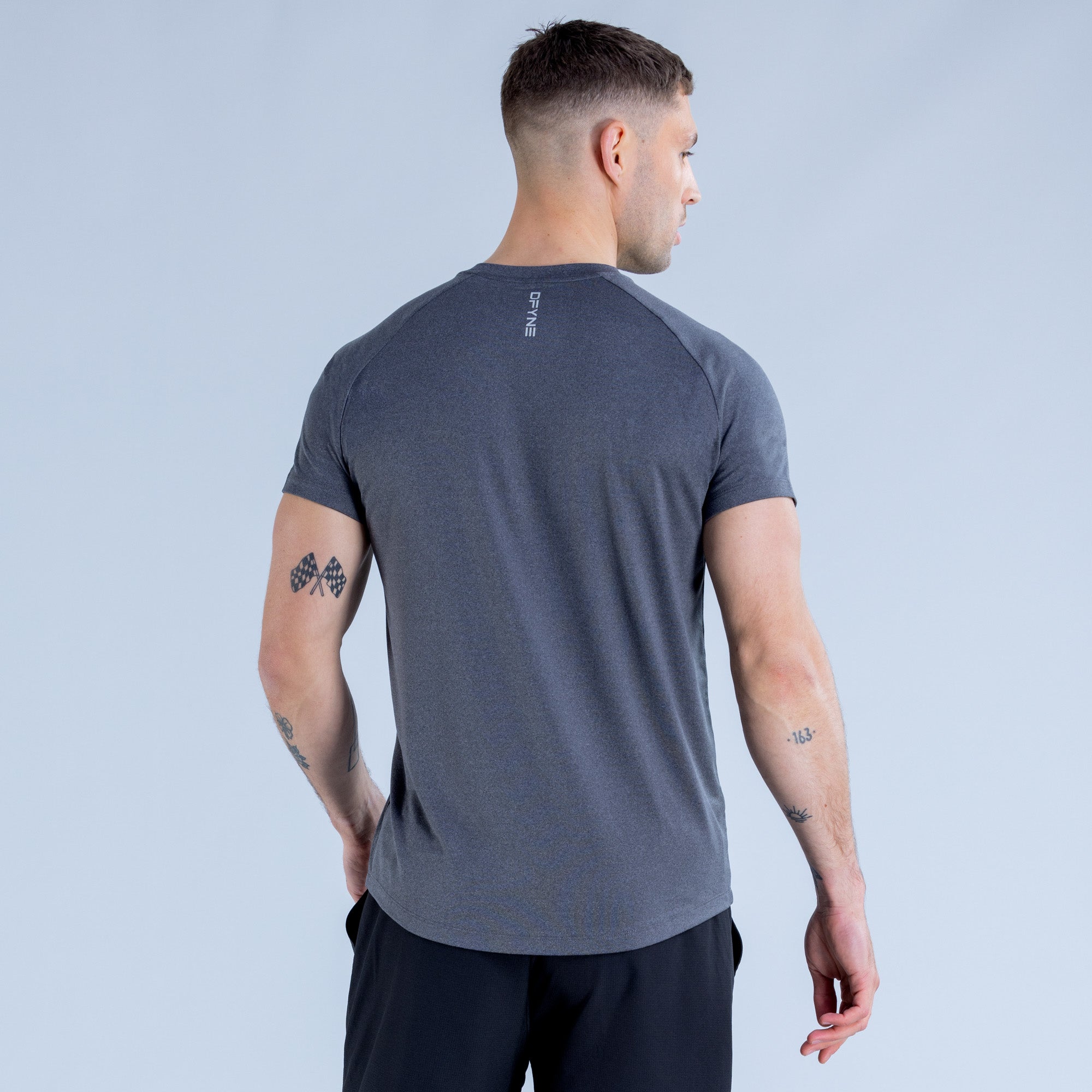 DFYNE Stealth Training T-Shirt Herre Sort | RV2317560