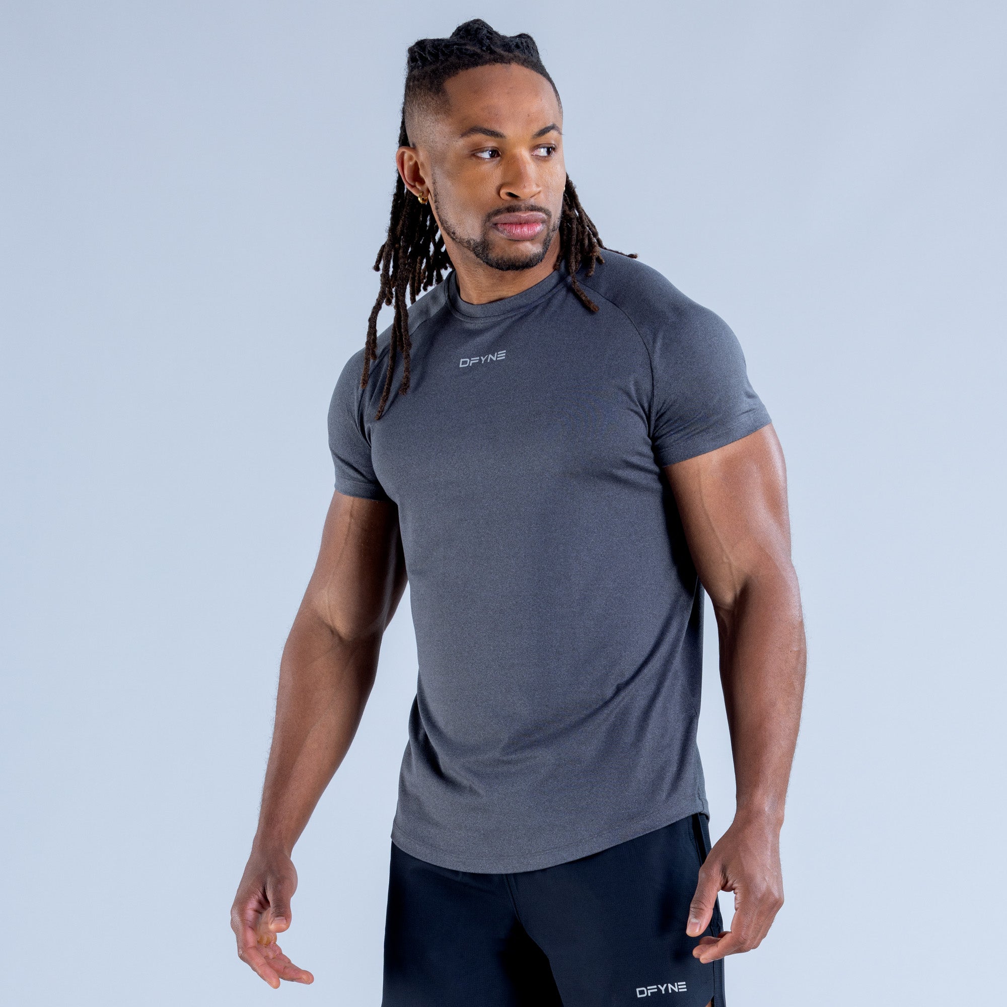 DFYNE Stealth Training T-Shirt Herre Sort | RV2317560